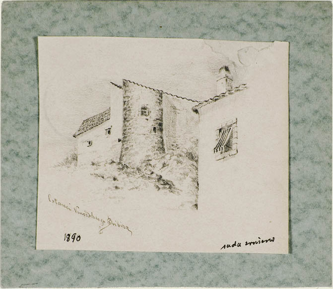 Bribir. Bribir Vinodolski, 1890.
