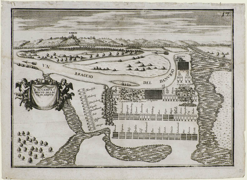 Erdut. Tabor austrijske vojske, 1670-1799