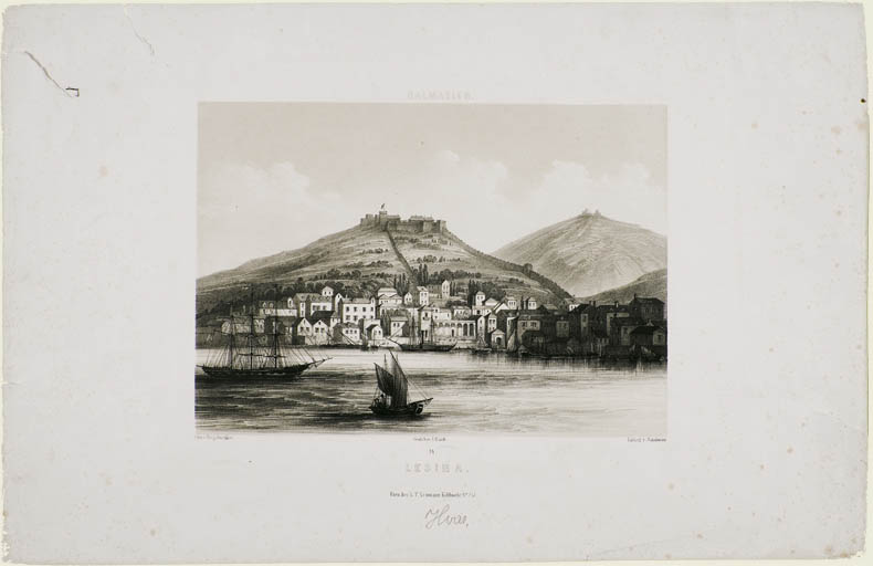 Hvar. Luka, 1830-1856