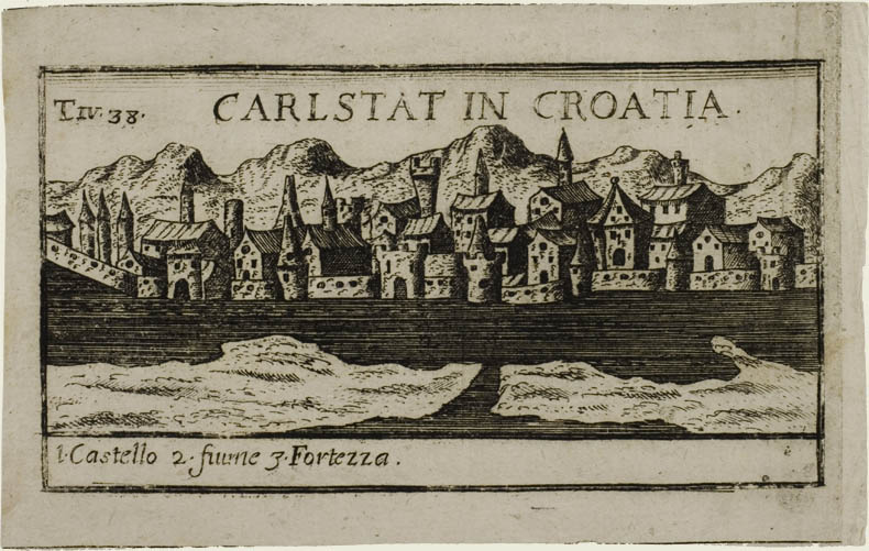 KKarlovac. Utvrda, 1650.